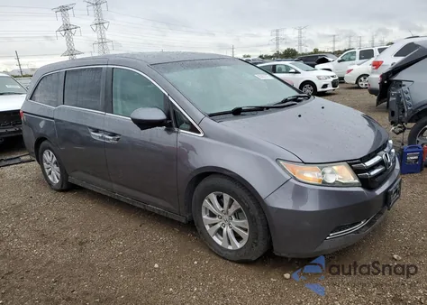 2015 Honda Odyssey Ex из США, поврежденный, VIN 5FNRL5H42FB063498